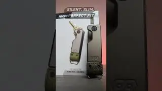 STOP THE JINGLE SAVE YOUR COAT: PROOF Key Holder Machined Aluminum and Silent Fit #shorts