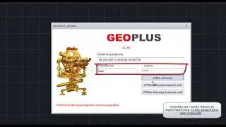 GEOPLUS - Instalacija i aktivacija GEOPLUS-a