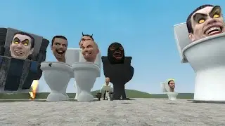 New Skibidi Toilets In Garry's Mod!? #garrysmod #skibiditoilet #viral