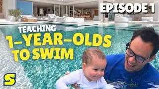 Teaching 1-Year-Olds to Swim I Episode 1