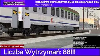 Maszyna EU07: Rozkład Jazdy 2025/2026 #89 - 21.01.2026
