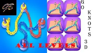 Go Knots 3D Gameplay Walkthrough All levels Part 3 (101-150) (Android & ios) New Actualization