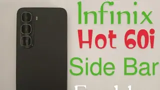 Infinix Hot 60i smart side bar enable / Infinix hot 60i hidden setting 