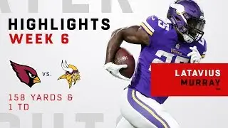 Latavius Murray Highlights vs. Cardinals