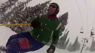 Deep Powder Day Episode 2 : Altair and Noah @Monarch Mountain (plus 180 slow motion)