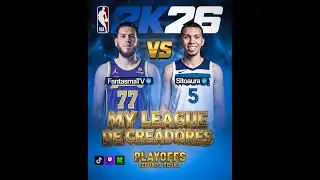 Fantasmatv VS Sitoaura Segunda Ronda (Full Games) #nba2k26 #2k26gameplay