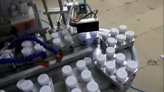 4 colors Bottle cap  automatic pad printing machine