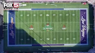Drone Footage of Sam Boyd Stadium ahead of Las Vegas Bowl
