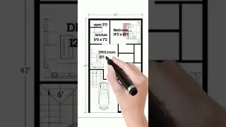 25x42 house plan #shorts #shortvideo #ytshorts #houseplan #house #youtubeshorts #viralshorts #viral
