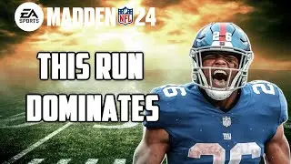 This is the Best Run play in Madden 24!