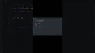C++ BoilerPlate Code in Visual Studio Code