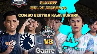 BEATRIX DOMENG FIRST ITEM SKYPIERCER | TLPH VS RORA - GAME 3 | PLAYOFF MPL PH SEASON 14