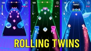 Rolling Twins- Dancing Ball Gameplay Walkthrough || Gamer Deepra