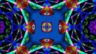Prismatic Phenomena Animated Fractal Art *NEW MUSIC + KALEID POEM**