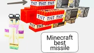How to Make the BEST TNT Missile in Minecraft 😱💥 | Bedrock Edition