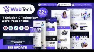 How to install and Customizing Webteck &ndash; IT Solution and Technology WordPress Theme