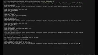 MS548 Inheritance EmpManagmentSys