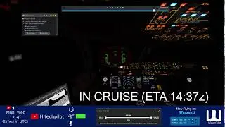 Jakarta-Bali Full Flight| X-Plane 12 | Zibo 737 | VATSIM+FSCharter