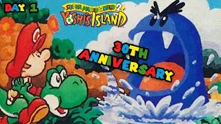 Super Mario World 2 Yoshi's Island 30th Anniversary Celebration Day 1 - GDQ Hotfix Speedruns