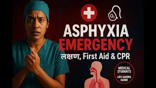 Asphyxia Complete Guide in Hindi | BSc Nursing | Medical Students | Emergency Care