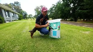 End of Summer Fert Application and Roundup on Kikuyu
