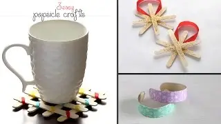 3 easy Popsicle Crafts