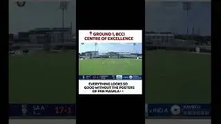 Ground 1, BCCI Centre of Excellence 😍
