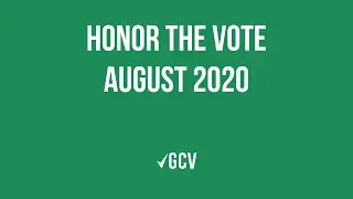 Honor the Vote 2020