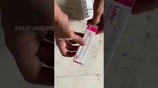 Ideal contact material for #ecg lubricating jelly for ECG | Lubic Jelly - Tube of 20gm Gel Unboxing