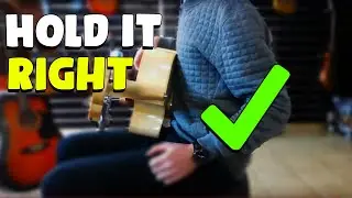 Guitar for Absolute Beginners - How To Hold Your Guitar