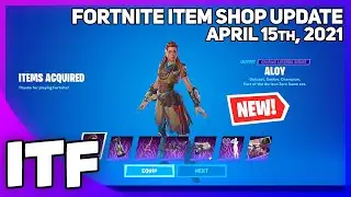 Fortnite Item Shop *NEW* ALOY BUNDLE! [April 15th, 2021] (Fortnite Battle Royale)