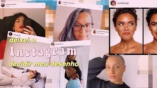 o Instagram decidiu meu desenho 🙀