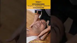 Severe Cervical fixed|#chiropractic |#bangalore |#hyderabad |#jaipur |#shortsfeed
