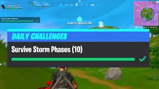 Survive Storm Phases | Daily Challenges Fortnite Chapter 2 Season 2