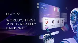 Fintech Case Study: Metaverse Banking VR / AR Design Concept by UXDA