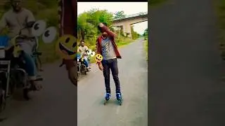 Wow 😲 Reaction Full Masti Shorts#indianskaterhalim #skating #masti #trending #youtubeshorts #shorts