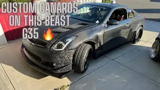 DIY Custom Bumper Canards On A G35