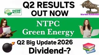 Ntpc green energy Q2 results 2026 | ntpc green energy share latest news today #q2results2026