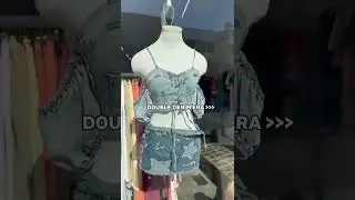Double Denim for Every Season 2024 Fashion Trends | Mabelloveco #shorts