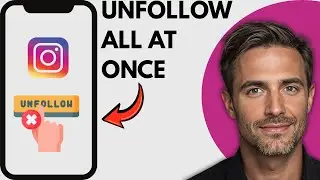 How to Unfollow All At Once on Instagram (TUTORIAL)