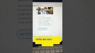 Free Google Gemini Certificate #viral #shorts #certificate #google #gemini #trendingshorts #trend
