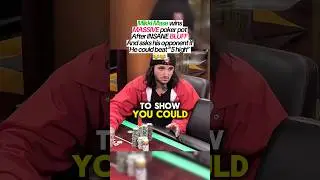 😂😅 #mikkimase #poker #funny #viral #blackjack #bigwin #casino #bluffs #shorts #clip