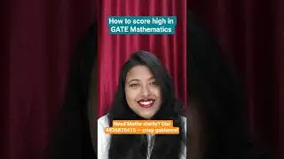 How to Score High in GATE Mathematics 2026: Strategy, PYQs & Revision Tips #GATE #Maths #ExamPrep&rdquo;