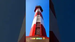 light house ||😍 #viral #lighthouse #beach #travel #trending #life #shorts #ytshorts #vlog #subscribe
