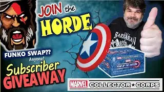 Giveaway and Marvel Collectors Corp | #YearOftheShield | #Roadto1K