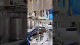 Metal Ring Can Sealer  #machine, Automatic Can Sealing Machine for Tin Can , Can Crimping Machine