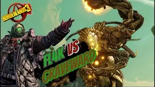 Borderlands 3 FLAK Fade away build vs Graveward Boss