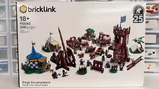 Building the LEGO Siege Encampment