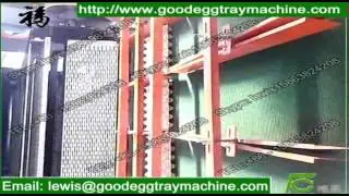 Auotmatic counting and packing system of paper egg tray making machinery