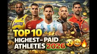 Top 10 Highest-Paid Athletes in 2026 💰⚽🏀&rdquo;  | ESPNXtra